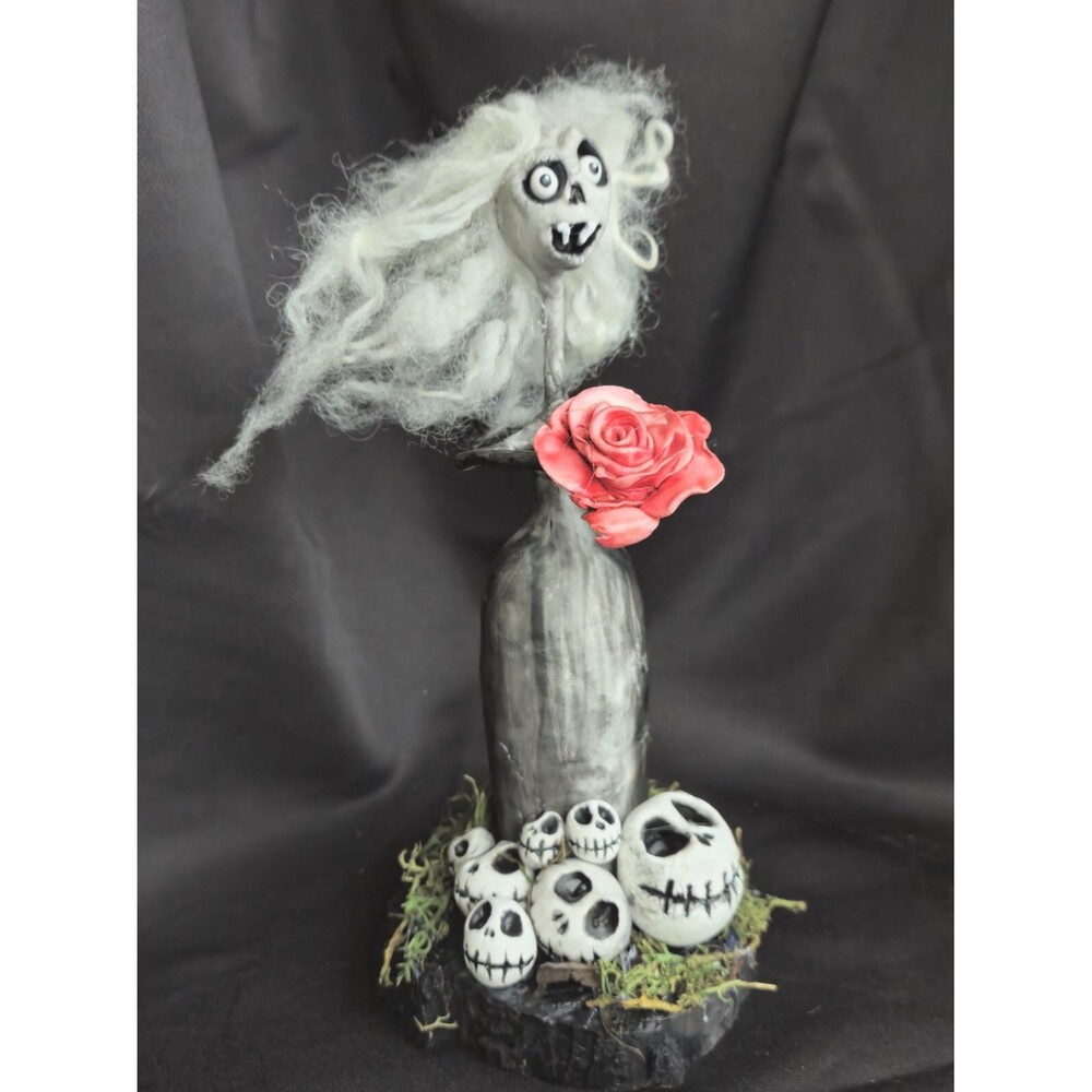 OOAK Creepy Oddity Art Doll Clay Creepy  Ghost Ghoul Nightmare Monster Creature